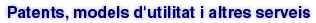 Patents i models d'utilitat